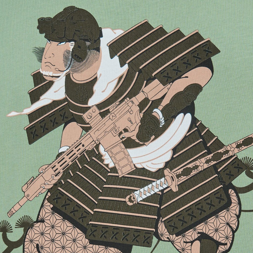 Футболка Shadow Terikon Samurai — м'ятна — фото 4